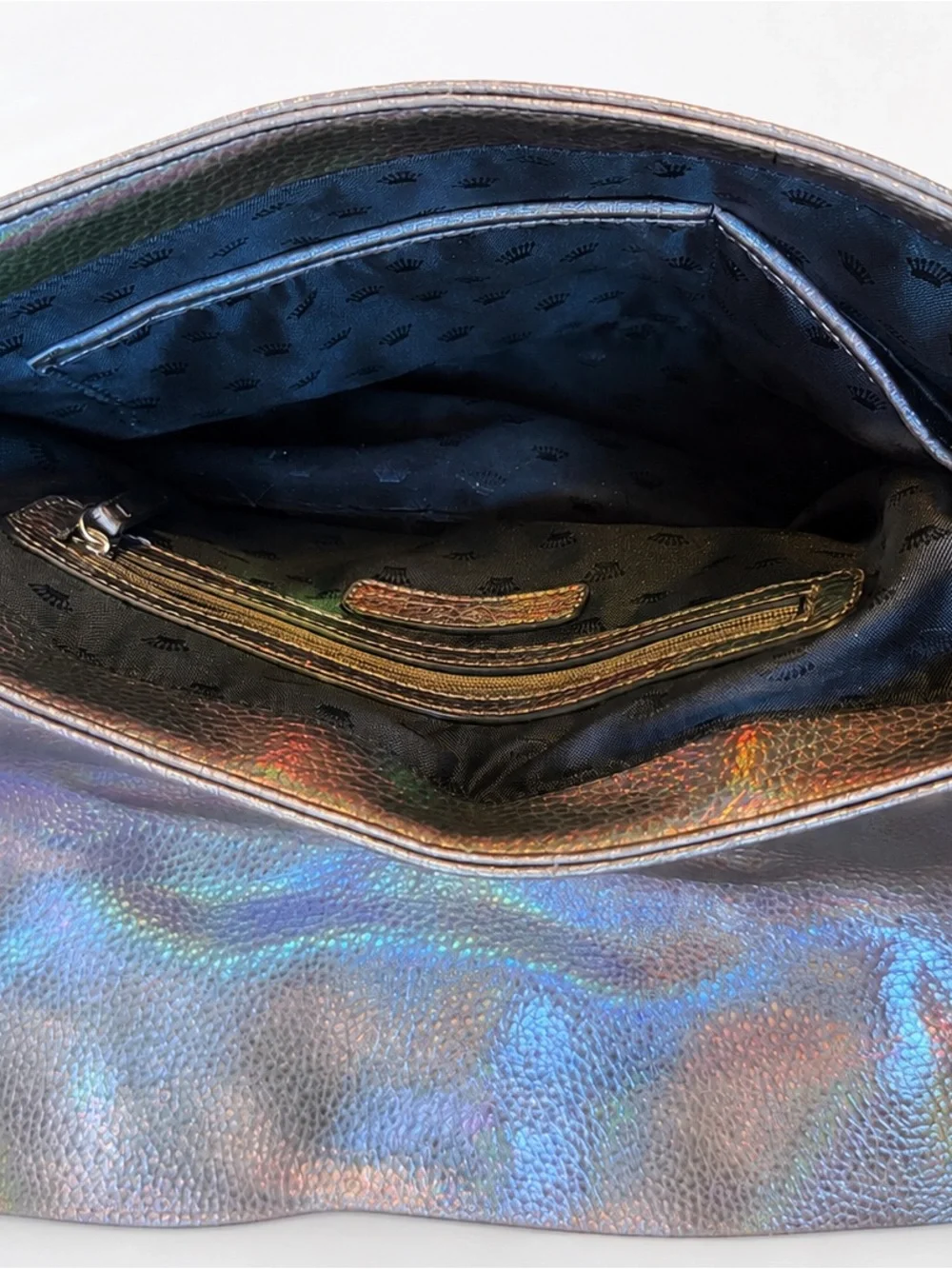 🔥Rare Vtg Juicy Couture Satchel Metallic Bag Heart Locket Crossbody Y2K